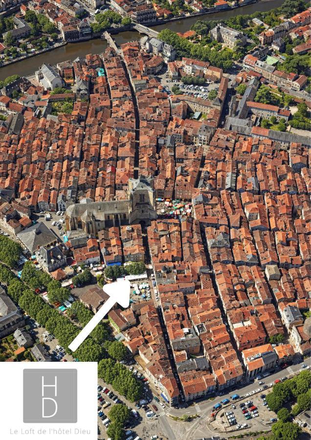 Le Loft De L'Hotel Dieu Villefranche-de-Rouergue Eksteriør billede